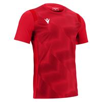Rodders Shirt RED/WHT M Teknisk T-skjorte