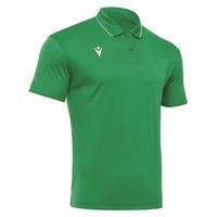 Draco Hero Polo GRN/WHT XL Poloskjorte i elastisk stoff