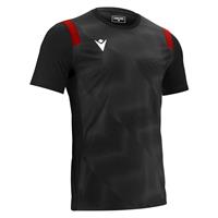 Rodders Shirt BLK/RED2 L Teknisk T-skjorte
