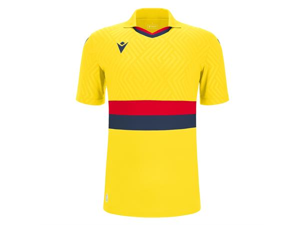 Charon Eco Match Day Shirt YEL/RED 3XS Teknisk spillerdrakt i ECO-tekstil 