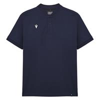 Nisiros Icon stretch korean polo NAV S Poloskjorte Uten krage - Unisex