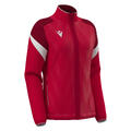 Athena Full Zip Top W RED/WHT L Teknisk full zip jakke til dame