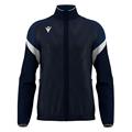 ODIN full zip top NAV/WHT 3XS Jakke med kontrastdetaljer