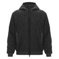 Sapporo Icon full zip teddy BLK XL Fullzip Fleecejakke - Unisex