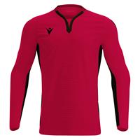 Canopus Shirt Longsleeve RED/BLK 3XS Elegant langermet treningsdrakt - Unisex